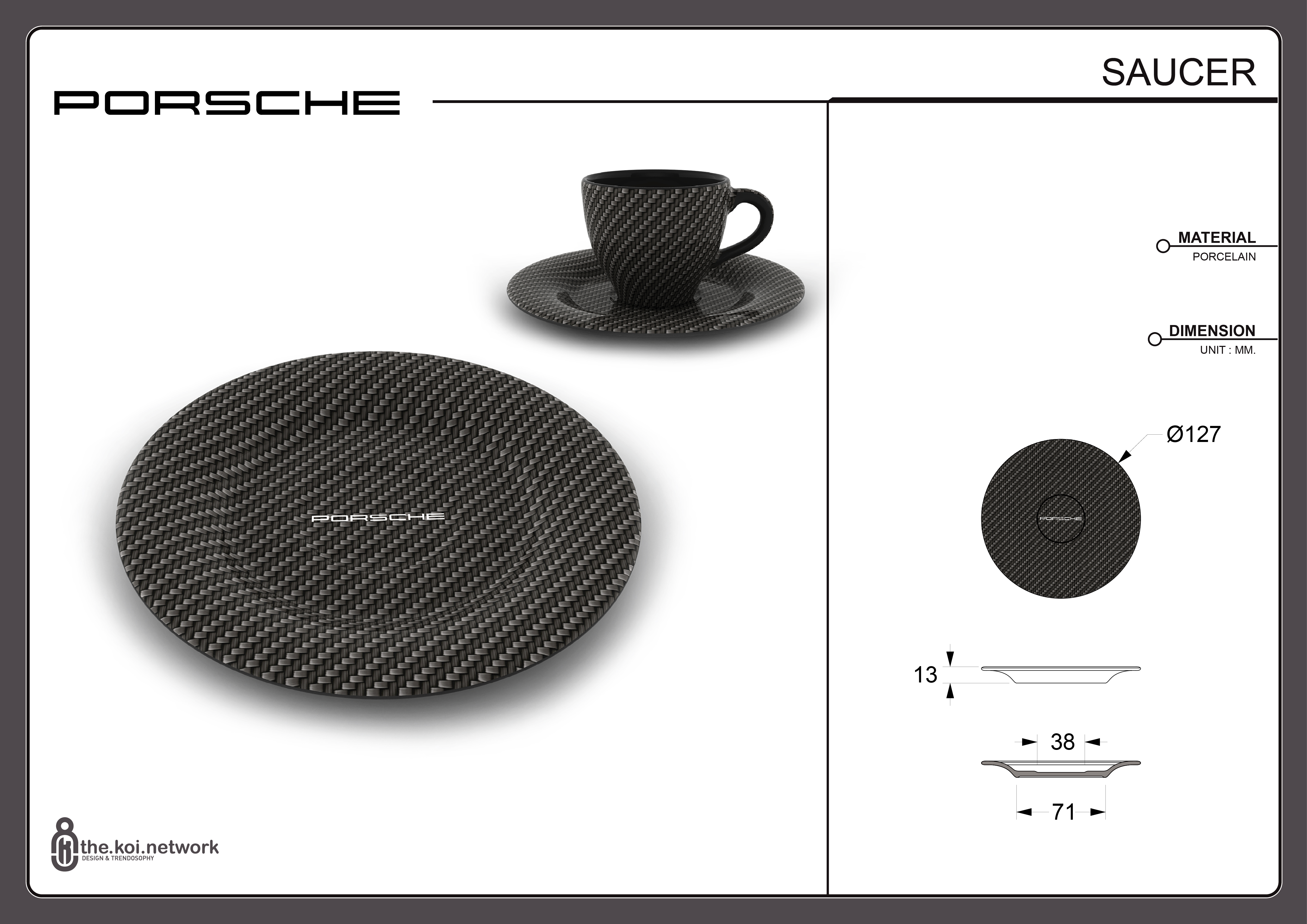 Porsche carbon-look ceramic product development